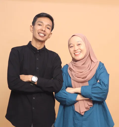 Foto sampul undangan Septi & Deska