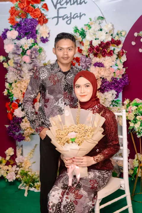 Foto sampul undangan Venna & Fajar