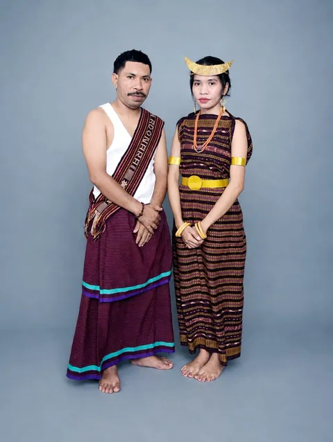 Foto sampul undangan Nana & Adel