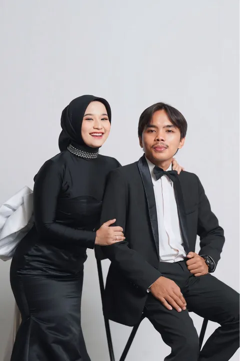 Foto sampul undangan Imam & Inge