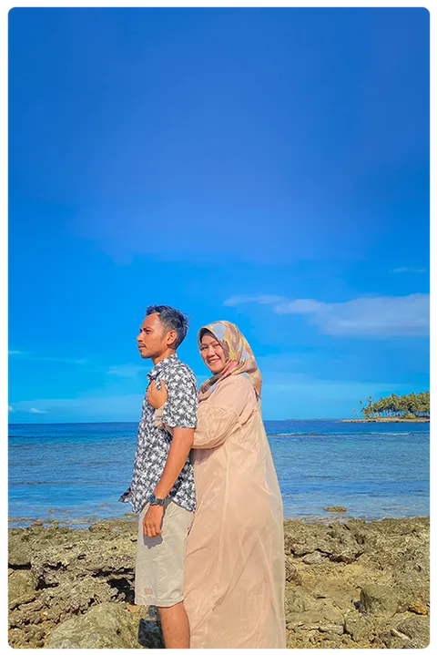 Foto sampul undangan Efa & Kiyad