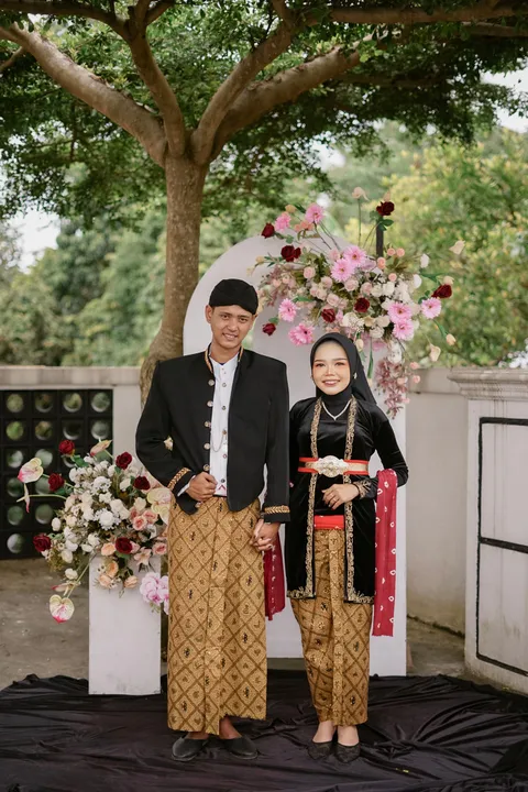 Foto sampul undangan Galih & Retno