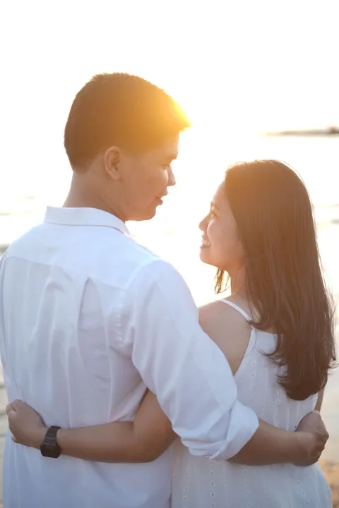 Foto sampul undangan Gerard & Lia