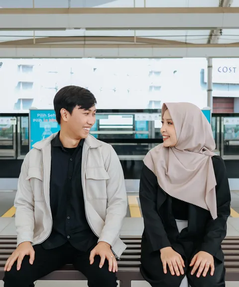 Foto sampul undangan Adi & Anggun
