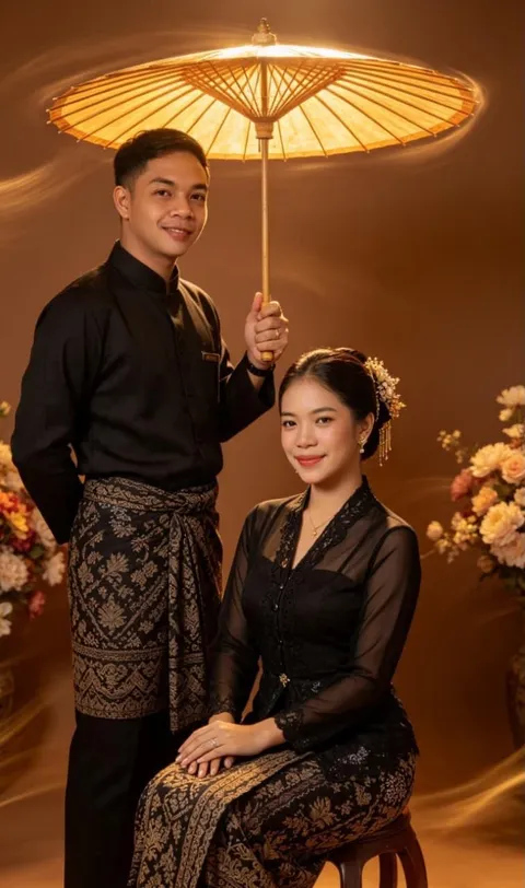 Foto sampul undangan Dewi & Fiki