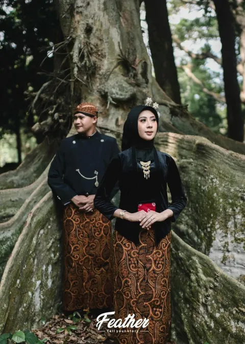 Foto sampul undangan Eka & Setyo