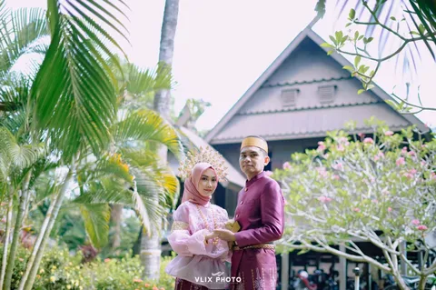 Foto sampul undangan Amril & Ria