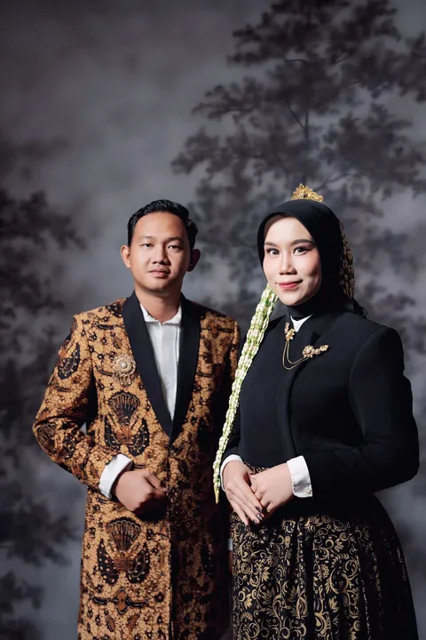 Foto sampul undangan Deni & Isti