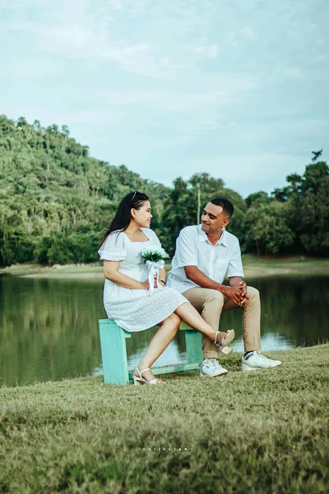 Foto sampul undangan Joan & Edo