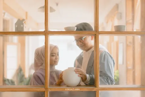 Foto sampul undangan Tengku & Hanaan