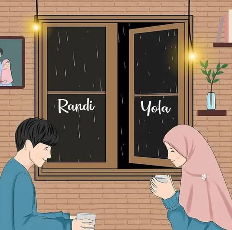 Foto sampul undangan Yola & Randi
