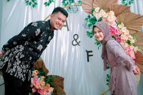 Foto sampul undangan Malita & Agung