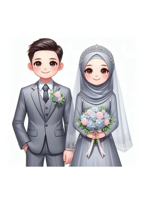 Foto sampul undangan Masril & Dian