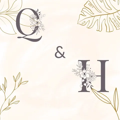 Foto sampul undangan Hasan & Qori