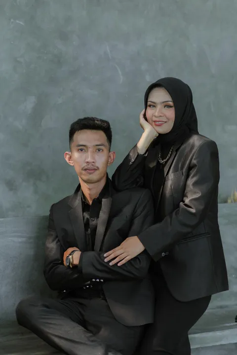 Foto sampul undangan Awan & Risna