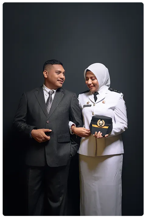 Foto sampul undangan Anggie & Ikha