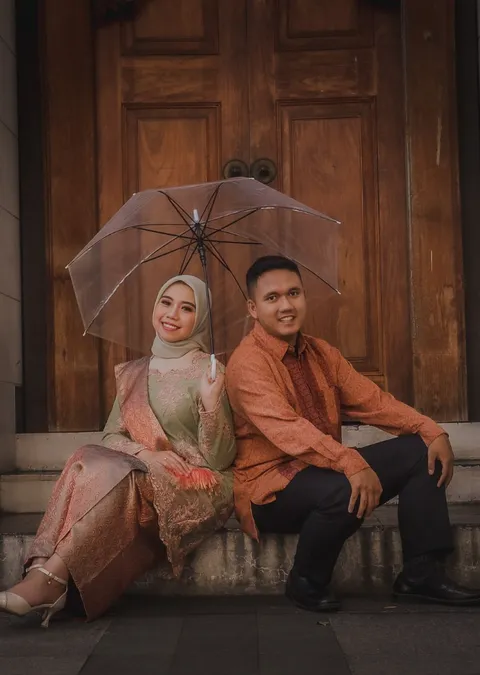 Foto sampul undangan Asep & Deby