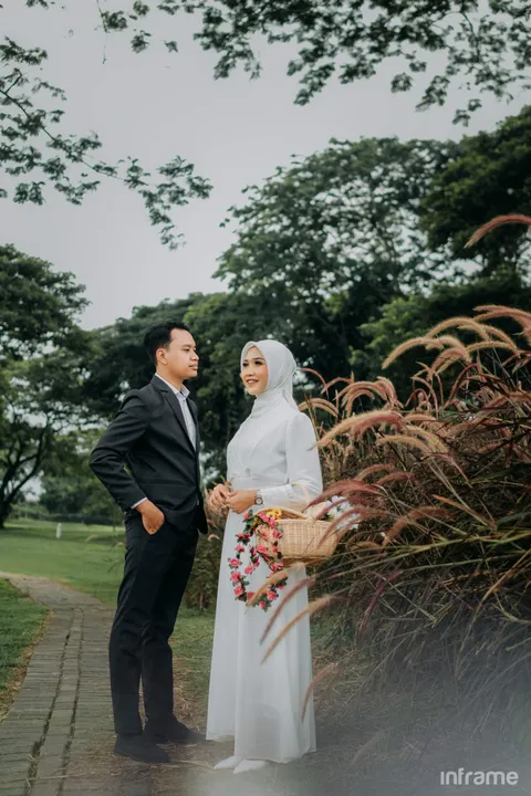 Foto sampul undangan Kunti & Bagus