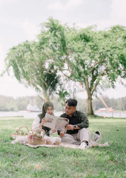 Foto sampul undangan Irfan & Fara