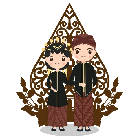 Foto sampul undangan Angga & Susanti