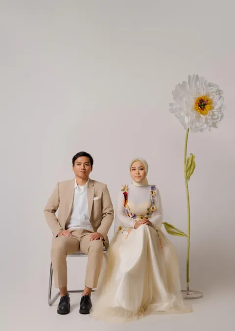 Foto sampul undangan Tio & Tari
