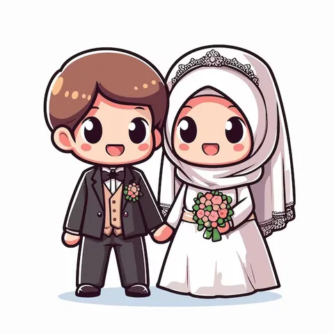 Foto sampul undangan Rofiq & Desy