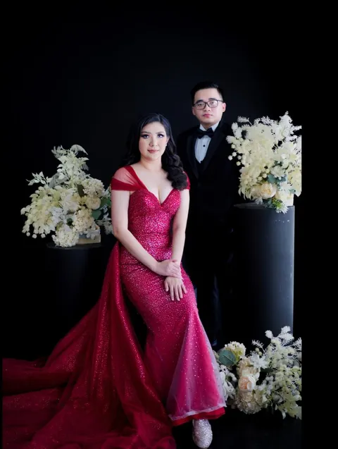 Foto sampul undangan Elizabeth & Andreas