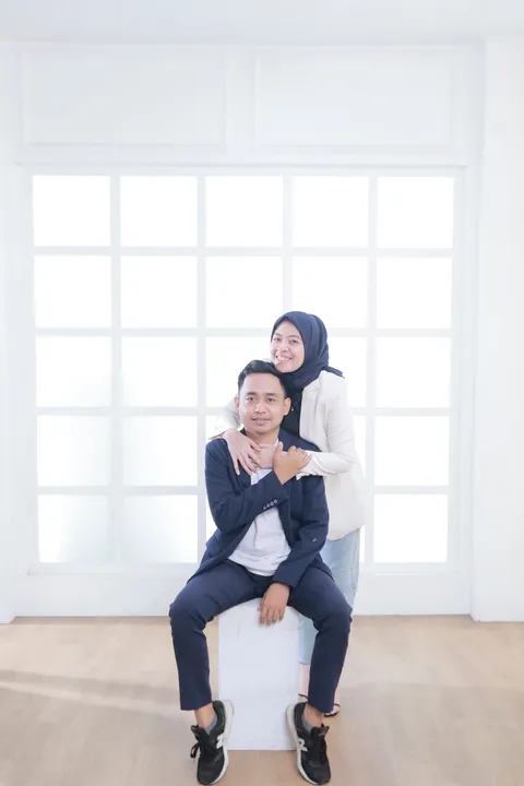 Foto sampul undangan Zul & Dina