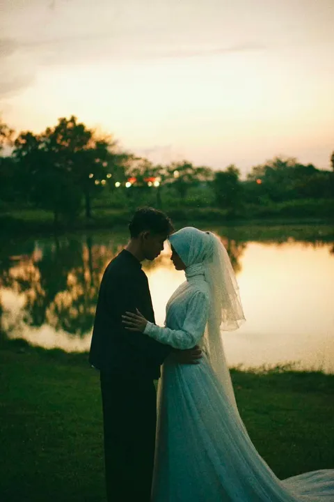 Foto sampul undangan Raekhan & Alifia