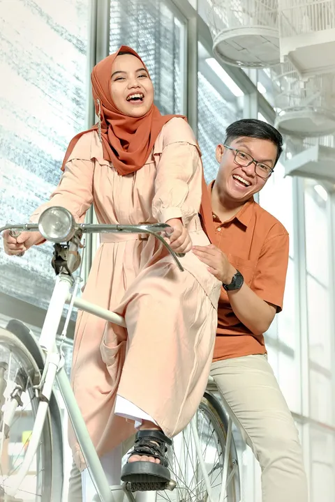 Foto sampul undangan Heri & Imas