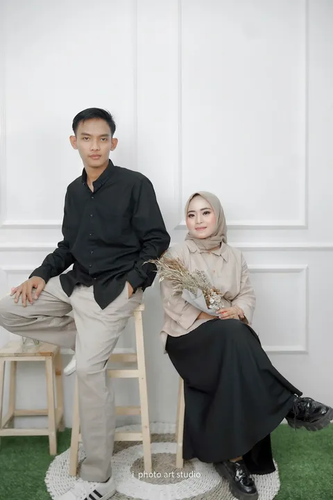 Foto sampul undangan Sifa & Heri