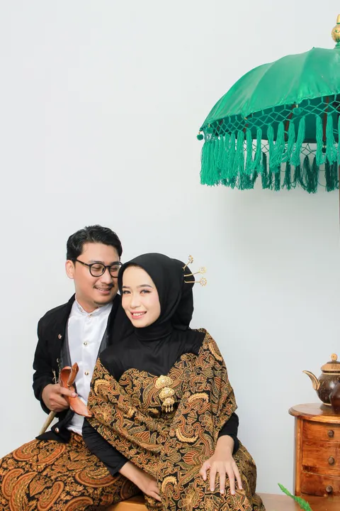 Foto sampul undangan Dhika & Shinta