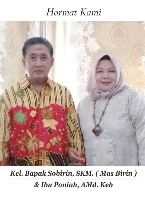 Foto sampul undangan Angga & Rizka