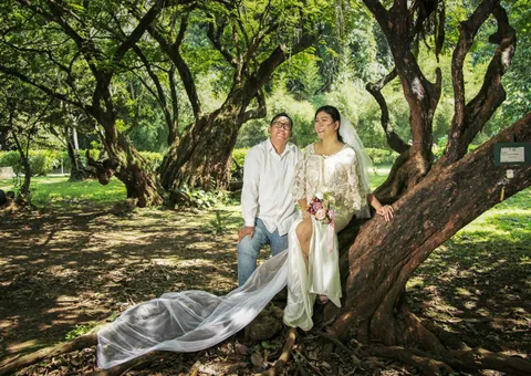 Foto sampul undangan Nando & Irene