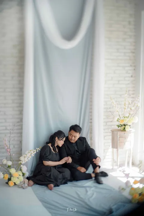 Foto sampul undangan Fahmi & Lisa