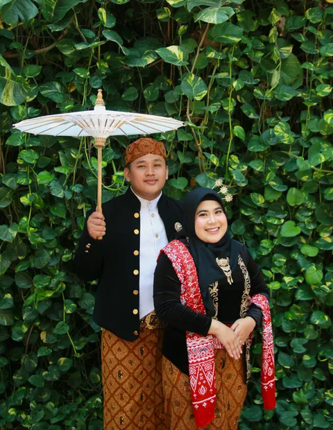 Foto sampul undangan Dian & Arum