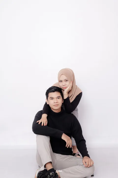 Foto sampul undangan Rafiah & Riswan