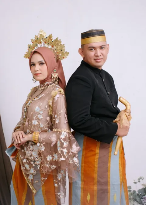 Foto sampul undangan Sinta & Rizky