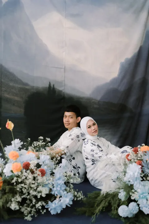 Foto sampul undangan Aden & Rara