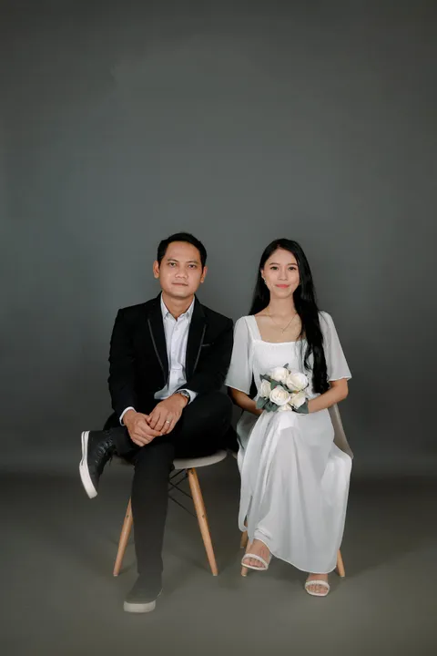 Foto sampul undangan Intan & Martin