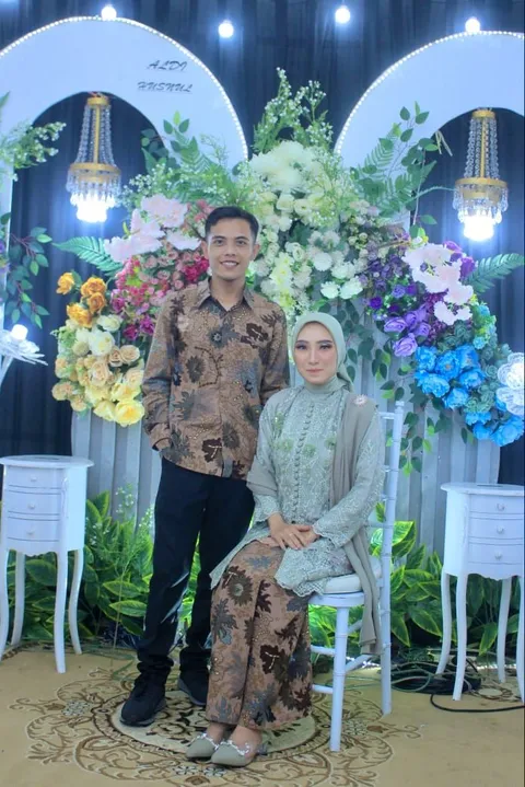 Foto sampul undangan Husnul & Aldi