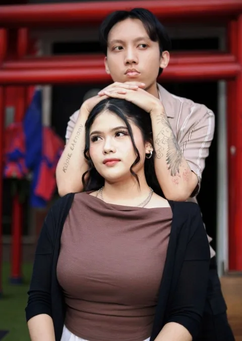 Foto sampul undangan Leon & Dewi