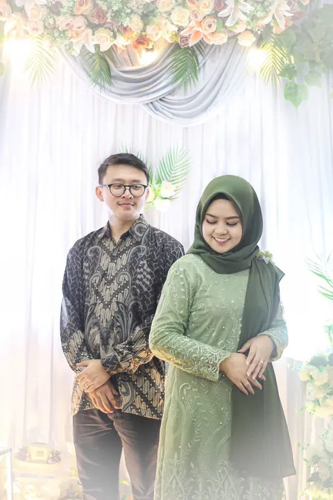 Foto sampul undangan Dian & Wahyu