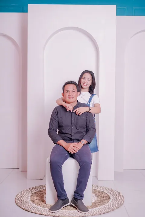 Foto sampul undangan Risna & Nicho