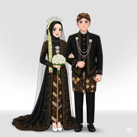 Foto sampul undangan Leni & Sudiono
