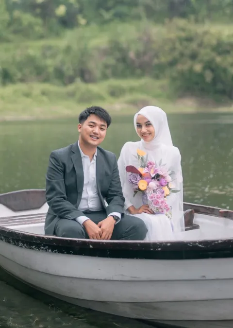 Foto sampul undangan Alwy & Sahla