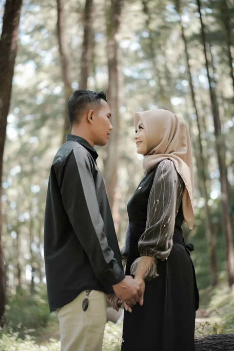 Foto sampul undangan Indra & Binti