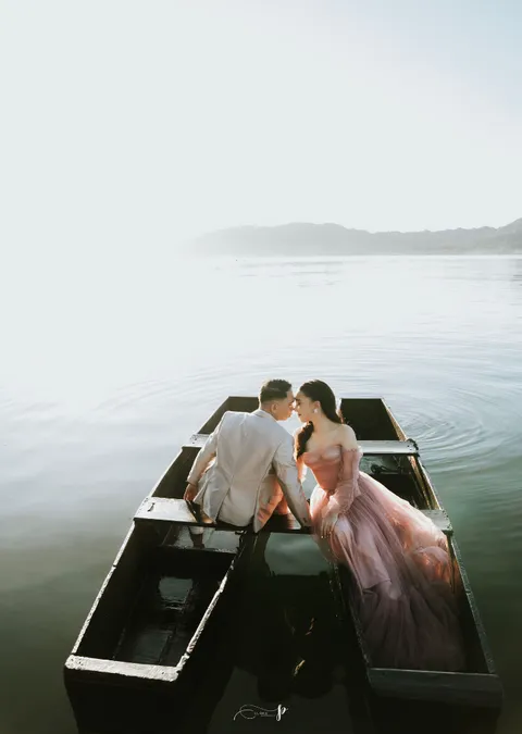 Foto sampul undangan Jenifer & David