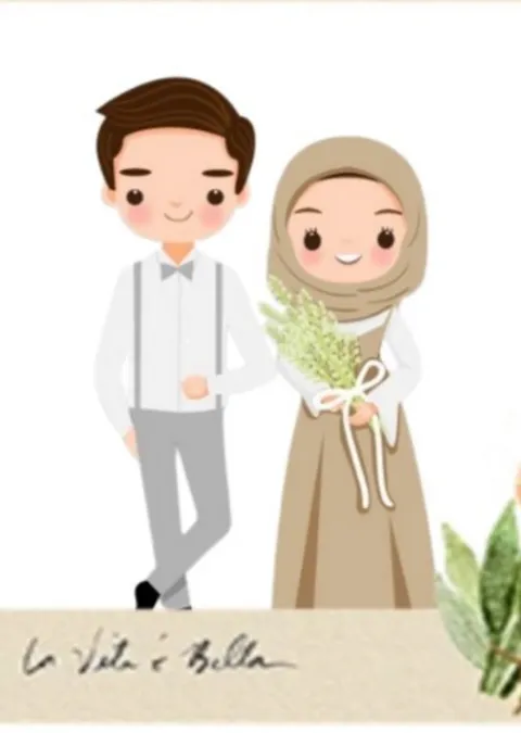 Foto sampul undangan Linda & Gilang