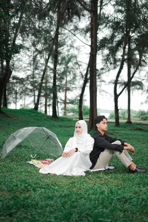 Foto sampul undangan Dita & Mirza
